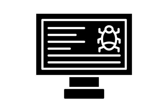 Cybercrime Glyph Icon: Essential Visuals for Modern Security