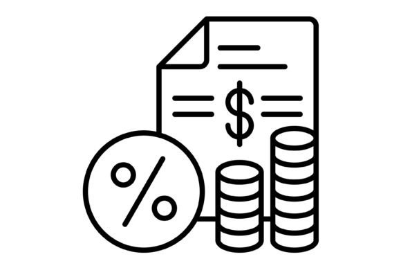Interest Rate Outline Icon: Practical Guide for Digital and Print Projects