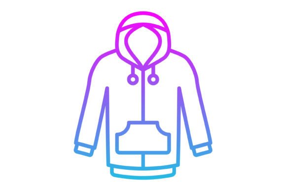 Mastering Modern Branding: The Hoodie Line Gradient Icon