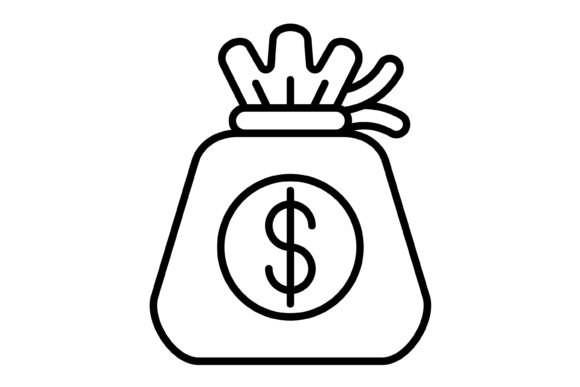 Money Bag Outline Icon: A Designer's Guide to Its Versatile Use