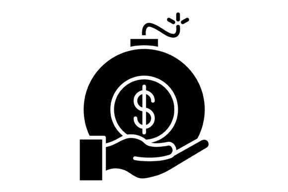Smart Debt Glyph Icon: The Modern Visual for Financial Clarity