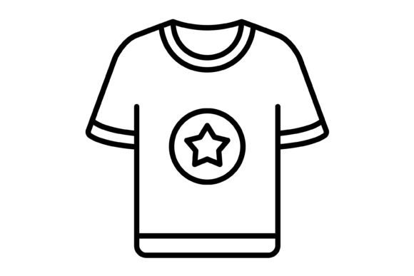 Tshirt Outline Icon: A Versatile Asset for Modern Design