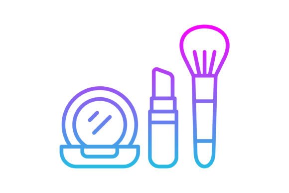 Understanding the Makeup Line Gradient Icon: A Versatile Design Asset
